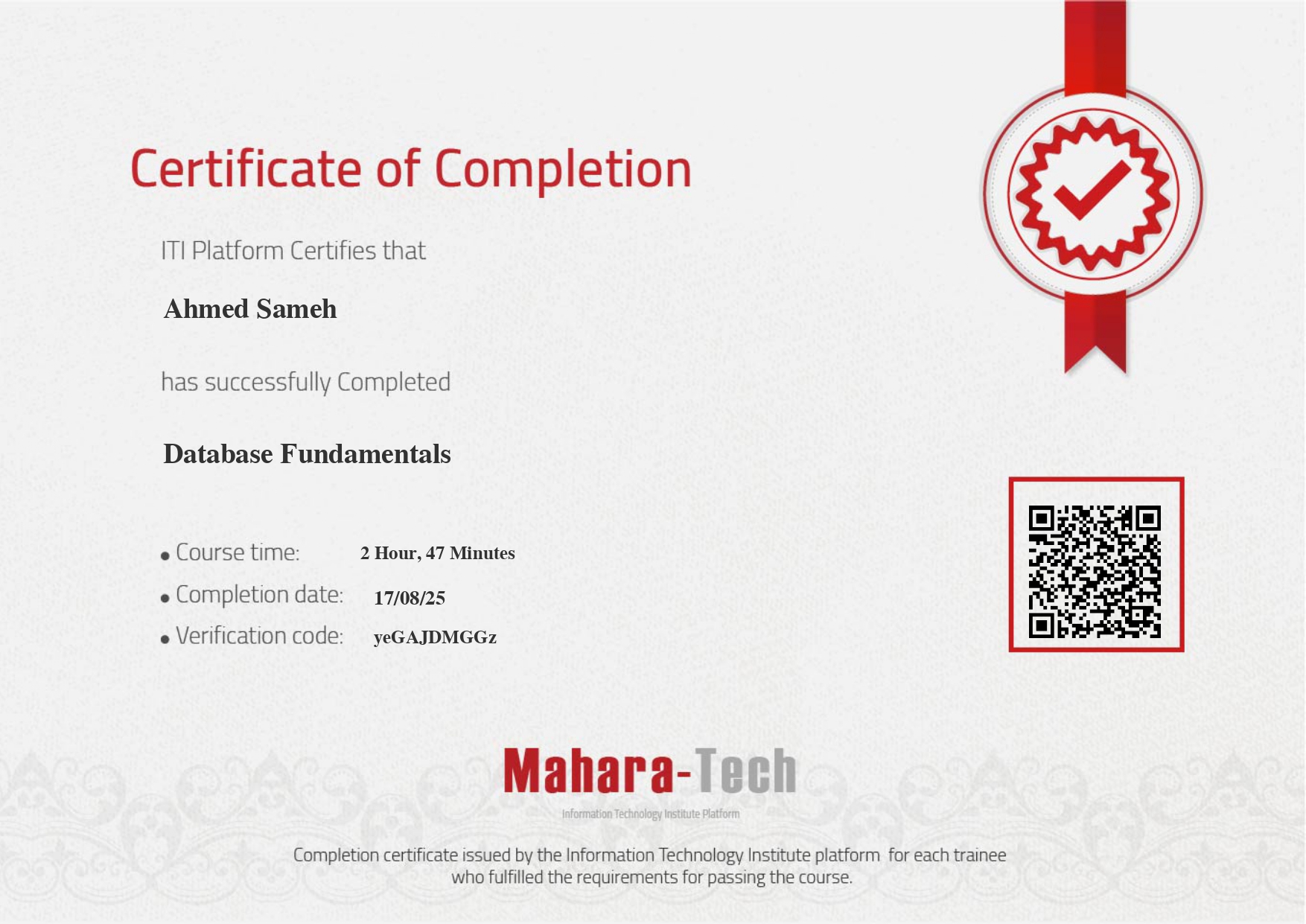Certificate 6